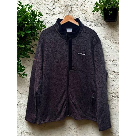 Columbia Sweater Weather Full Zip Jacket 2XL Salesforce Leading T&P NWOT - Picture 9 of 10